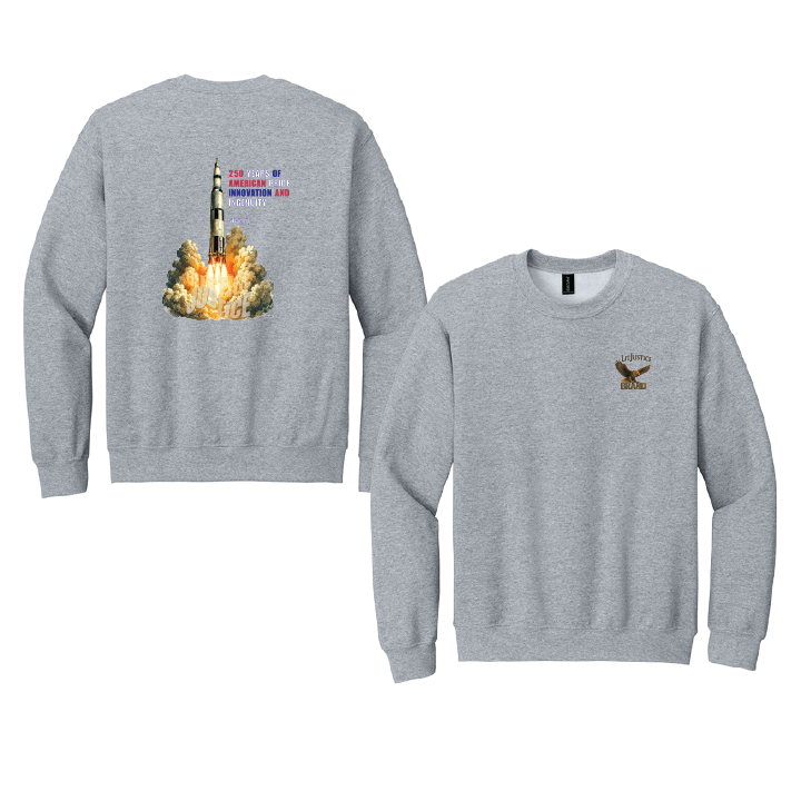 Lit Justice - Apollo Rocket CREWNECK