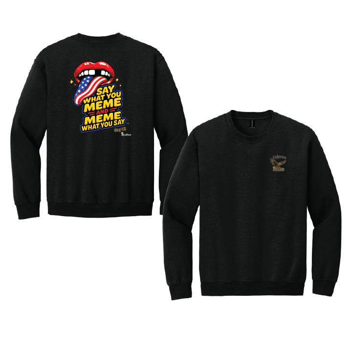 Lit Justice - Meme CREWNECK