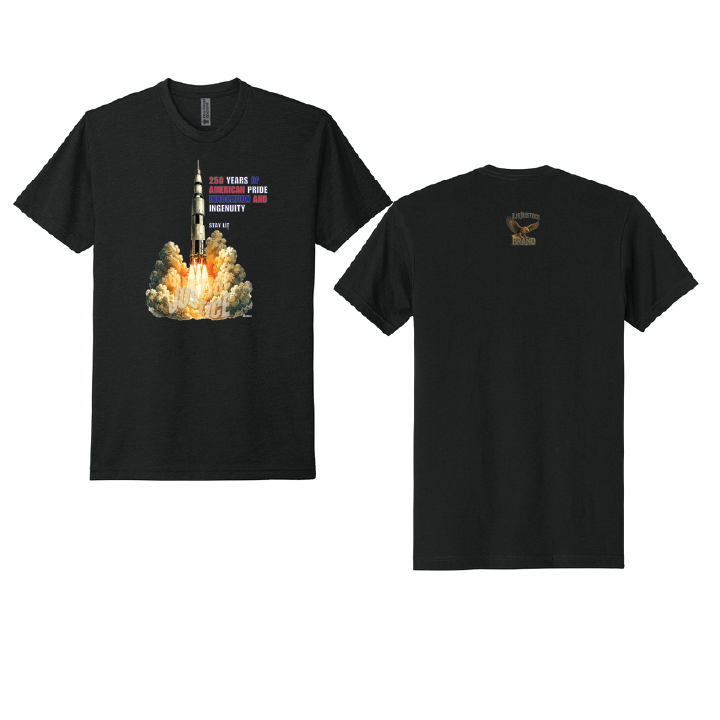 Lit Justice - Apollo Rocket TEE