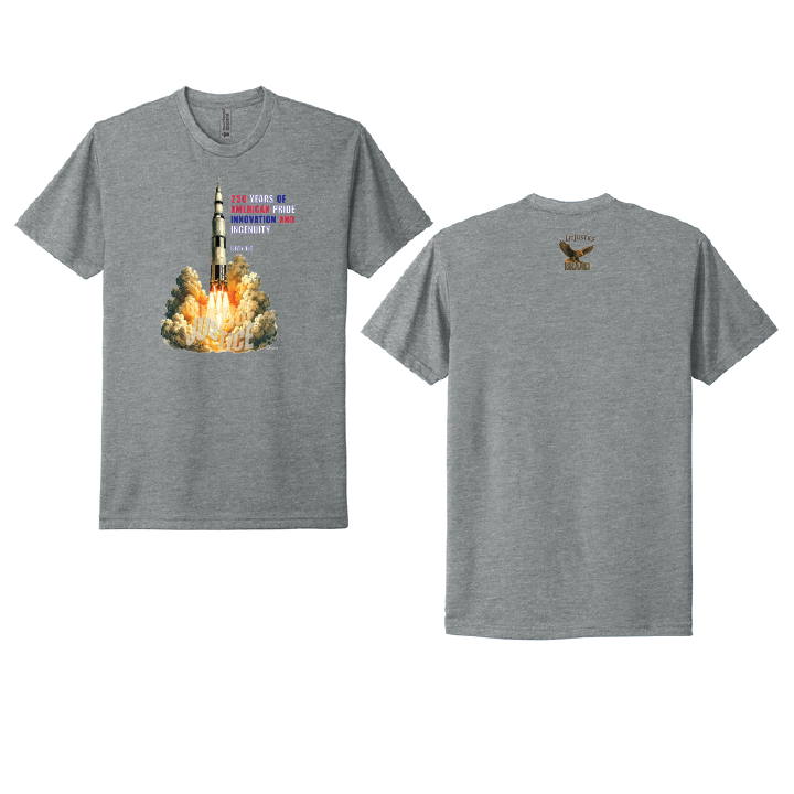 Lit Justice - Apollo Rocket TEE