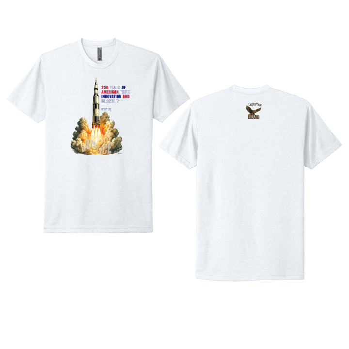 Lit Justice - Apollo Rocket TEE